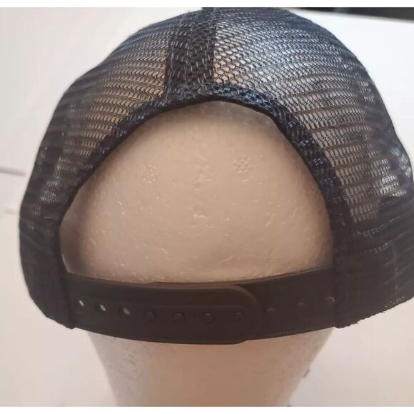 Roxy Snapback Unisex Hat Mesh Navy Blue Big Logo One Size - Picture 3 of 5